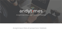 Desktop Screenshot of andytimes.it