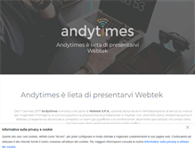 Tablet Screenshot of andytimes.it